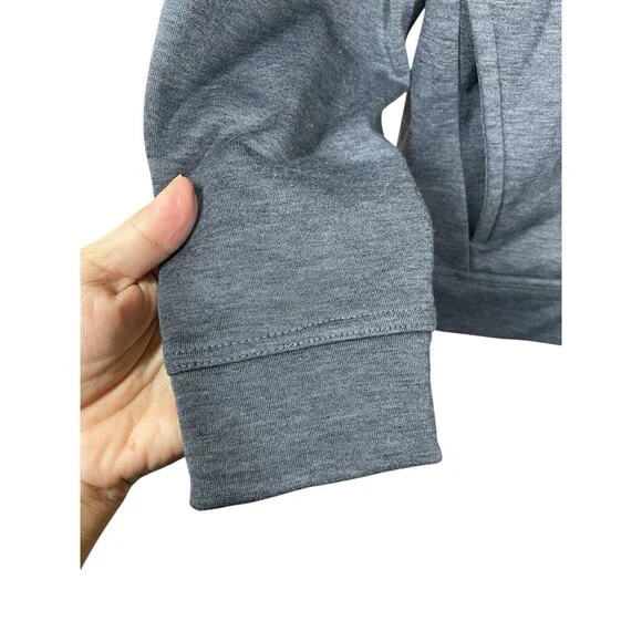 NOBULL / Women / Training hoodie / Heather gray / Size Small Scuba Hood - Picture 6 of 14